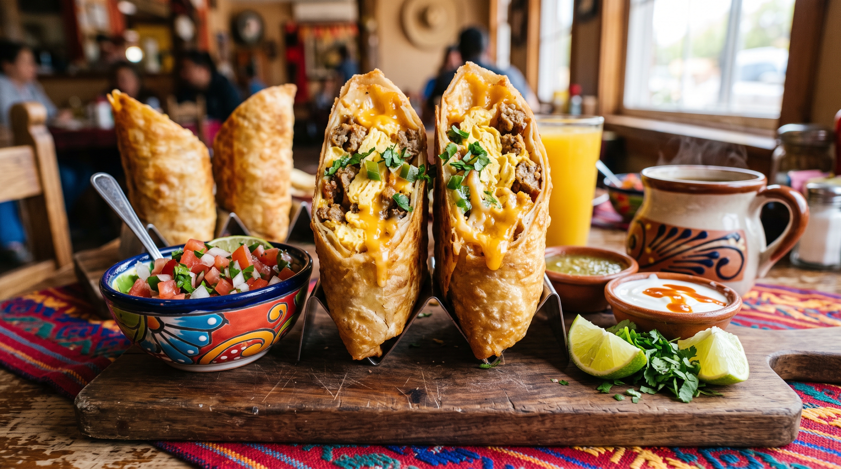 Air Fryer Breakfast Burritos (Make-Ahead)