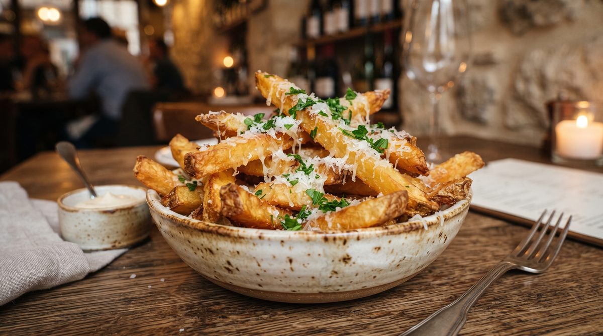 Extra Crispy Golden Truffle & Parmesan Air Fryer Fries