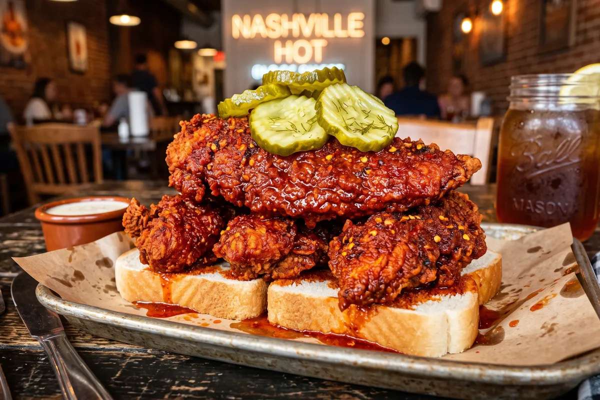 Air Fryer Nashville Hot Chicken Tenders