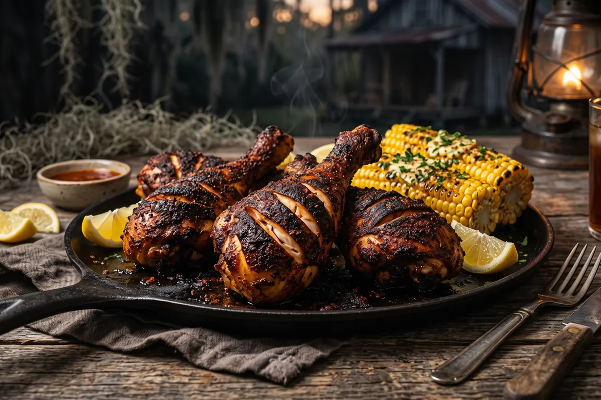Air Fryer Cajun Chicken Drumsticks