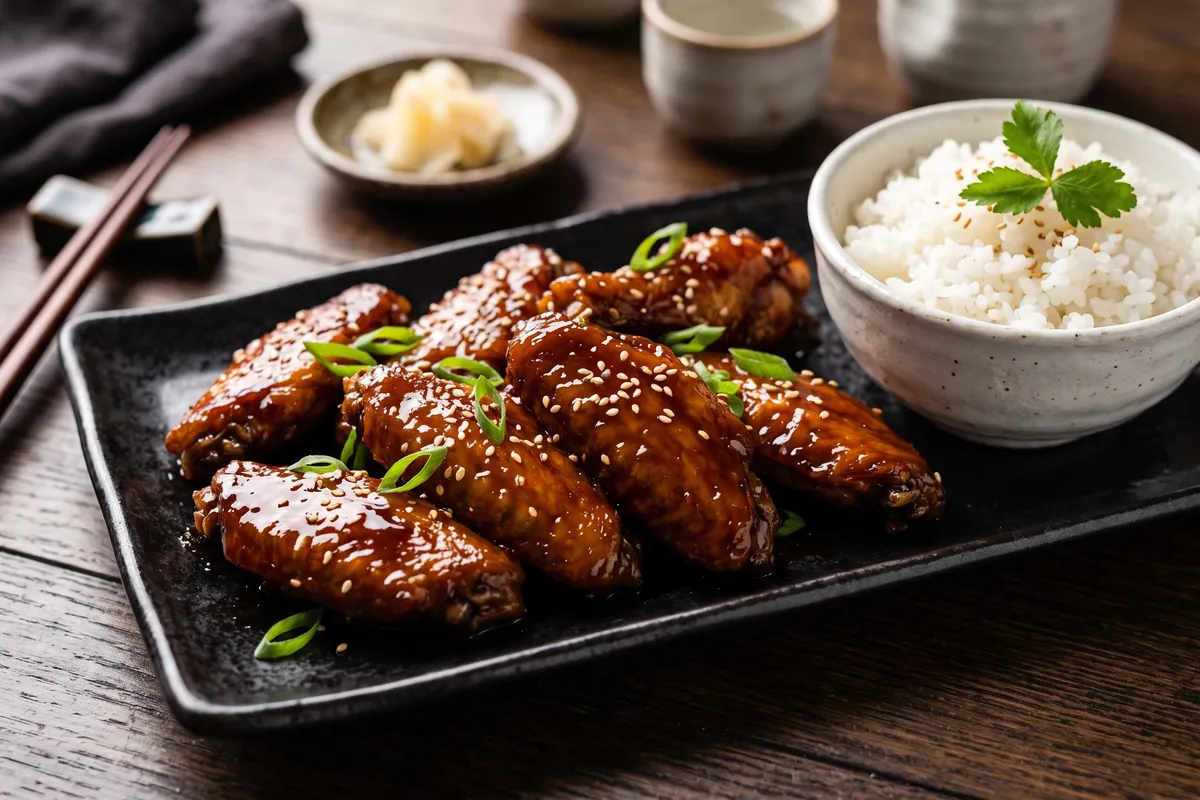 Air Fryer Teriyaki Chicken Wings