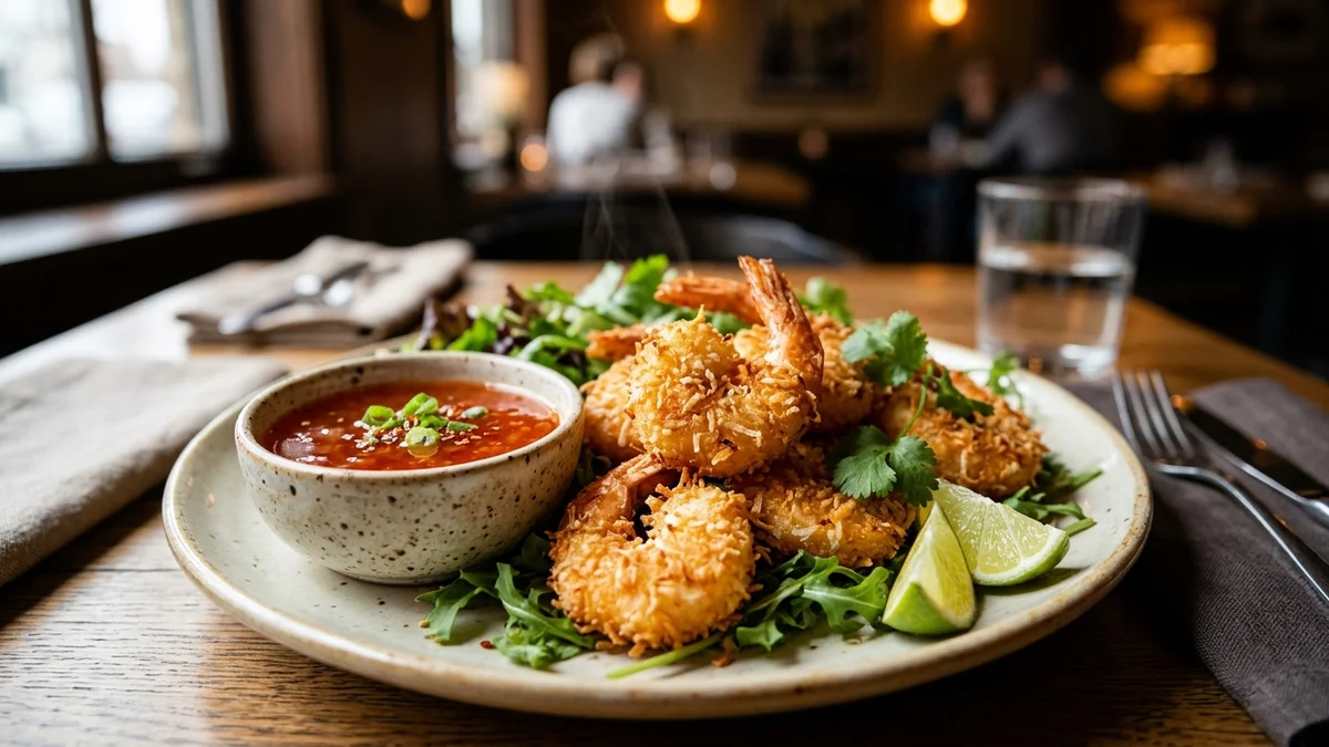 Air Fryer Crispy Coconut Shrimp
